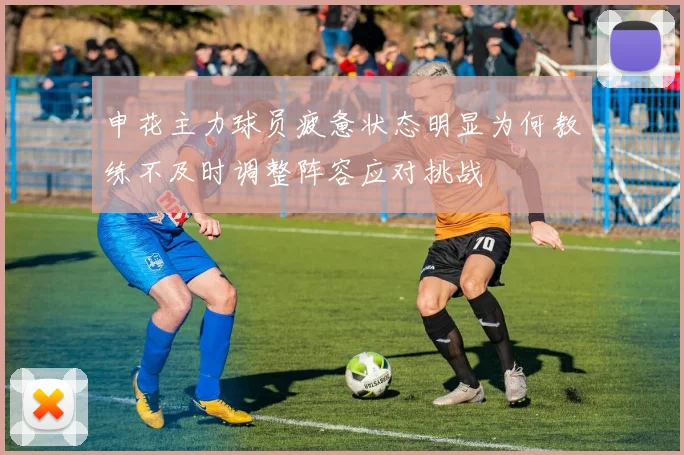 申花主力球员疲惫状态明显为何教练不及时调整阵容应对挑战